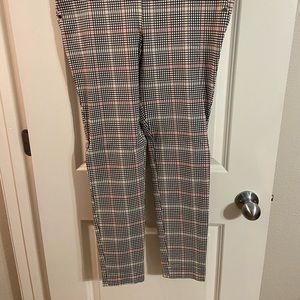 Plaid Dress Pants.
